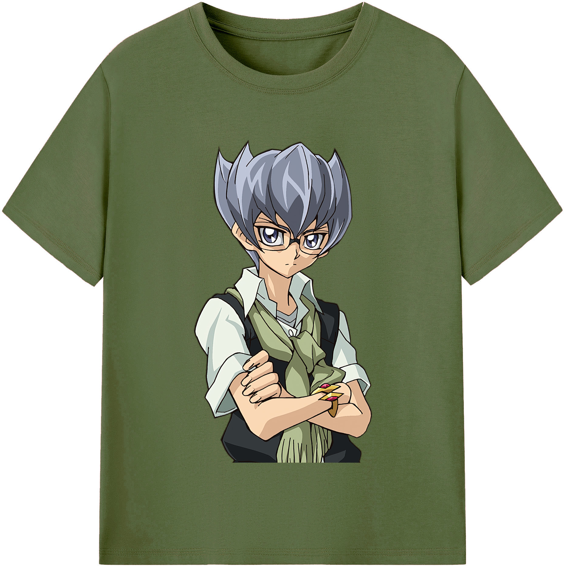 （画像用） 遊☆戯☆王 Yu-Gi-Oh! 綿100％半袖Tシャツ（フロントプリント）